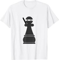 Chess Ninja Funny Chess Gift T-Shirt Unisex T-Shirt S