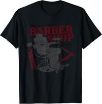 Vintage Classic Barber Shop Hairdresser Gift T-Shirt Unisex T-Shirt L