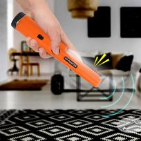 Handheld Metal Detector Pinpointer Gold Search Underwater Use Faux Leather Case metal