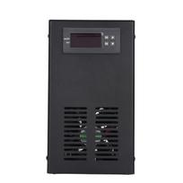 70W vandens aušintuvas, tyli vieno aušinimo sistema 20L koralinių krevečių, žuvų hidropiniam bakui, namų akvariumui, 100–240V, JAV kištukas iron black