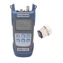 Optical Power Meter Sensitive Chip Calibration Function Robust Fiber Cable Detector 15KM 15MW ‑70 to +10dbm ABS