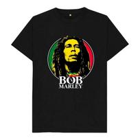Bob Marley Reggae TShirt Jamaican Ragga Superstar Tee Music Fan Gift Unisex S