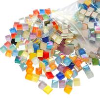 450 Pcs Mixed Color Tiny Mini Mosaic Tile Handmade Mosaic Stones Kit Multicolor for DIY Art Craft Projects Creative Home Decor China Mainland