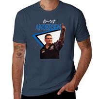 Gary Anderson Darts PDC 2022 ian white Gary Anderso darts team TShirt Streetwear Print Tee Shirt S