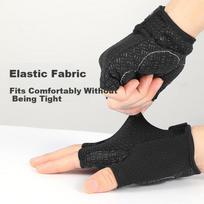 Bicycle Half-Finger Riding Gloves, Breathable Short-Finger Gloves for Summer And Autumn, Suitable for Road Bikes, Mountain Bikes, And Exercise Bikes