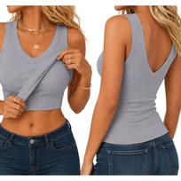 Women's Casual Color Tank Top Camisole for Everyday Wear L
