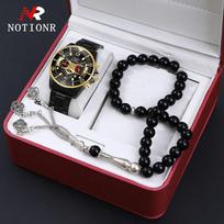 Nottonr 2-Piece Suit Men'S Watch Fashion Men'S Beaded Watch