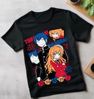 Toradora T-Shirt Taiga Ryuuji Aisaka Takasu Kawaii Anime Tee Gift 2026 Shirt XXXXL