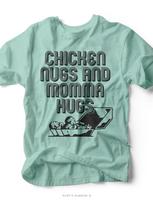 Chicken Nugs and Momma Hugs | Kid's T-Shirt | Ruby's Rubbish® S