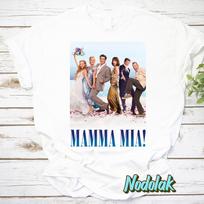 Mamma Mia T-Shirt, Mamma Mia Gift, Vintage Movie Shirt L white