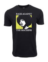 90s RAGE RESIST RATM x ANGELA DAVIS BLACK T-SHIRT XXL