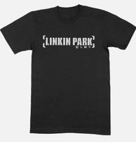 Linkin Park T-Shirt Bracket Logo Rock Band New Black XXL