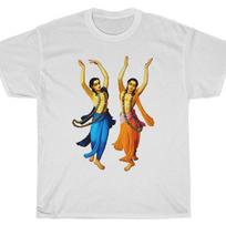 Gaura Nitai Hare Krishna T-Shirt iskcon krsna yoga Vaishnavism XXL