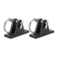 Bimini Top Deck Hinges Stainless Steel Bimini Top Fitting Hardware Perfect for Yacht Canopy Frame Connection