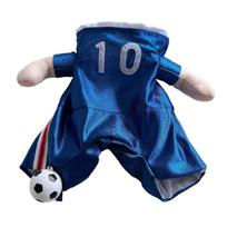Funny Dog Clothes, Soccer Jerseys, 3D Doll Costumes, Hilarious Pet Jerseys L mėlyna