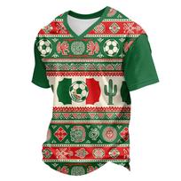Unisex MEXICO Soccer Fan for Men Women Patriotic Support Apparel L armijos žalia spalva