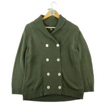 Seconde vie - Pull Femme cardigan Kaki - Très bon état L