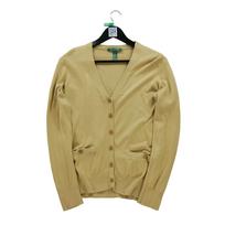 Women's Beige Cardigan Vest M smėlis