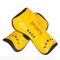 Leg Protector Football Shin Pads Soccer Shin Guards Light Soft Foam Protect Adult Knee Support yellow-L For Adult