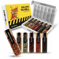 CHILLI SPICE SET  WELCOME TO HELL  6x60ML spicy aromatic DIBYS