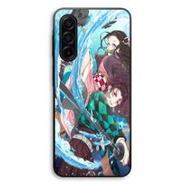 Coque Pour Samsung Galaxy A56 Demon Slayer Tanjiro Kamado 8 Maniacase juoda