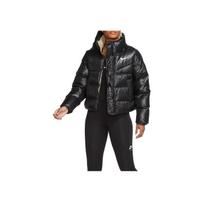 Nike Sportswear Žieminė trumpa striukė su stovinčia apykakle Moteriška striukė Juoda CU5813-010 L black
