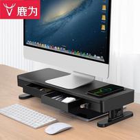 Monitor & Laptop Riser Stand with Wireless Charging and USB 3.0 Hub