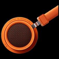 Edifier Doo Ace Retro Bluetooth Headphones saulėlydžio oranžinė spalva