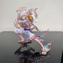 19cm/7.48in Anime One Piece figūrėlė Nika Luffy veiksmo figūrėlės Luffy ranka gali suktis PVC statula Kolekcinis modelis Žaislai dovanoms