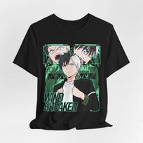 Wind Breaker Graphic Tee - Unisex Anime-Inspired Shirt for Casual Fan Streetwear S