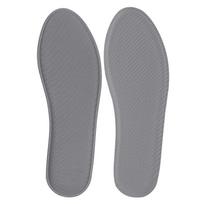 Breathable Memory Foam Sports Insoles, Non-Slip Shock Absorption, Soft & Comfortable Rebound, Thickened for Casual Wear Size 44 pilka spalva