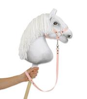 Hobby Horse tape lead rope - powder pink