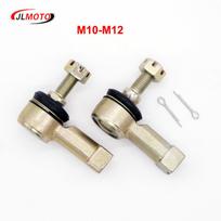 1 Pair M10-M12 Tie Rod Ends Kit Ball Joints Fit For Quad ATV Adly Her Chee Rs 50 LC Honda Quad TRX 250R 300X 400EX 450ER Brute BJ-051-10