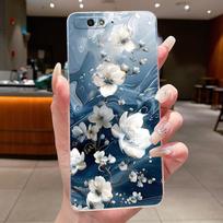 Skirta Huawei Y6 2018 dėklas ATU-L21 ATU-L22 Funda Prabangus drugelio ir gėlės skaidrus minkštas TPU galinis dangtelis skirta Huawei Y6 Prime 2018 Carcasa Huawei Y6 (2018)