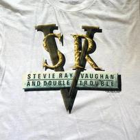 Stevie Ray Vaughan And Double Trouble 1989 White Shirt S5XL SU91 Unisex T-Shirt XXXL
