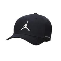 Jordan reguliuojama pusiau kieta kepurė su snapeliu Unisex kepurės Juoda FD5182-010 S-M