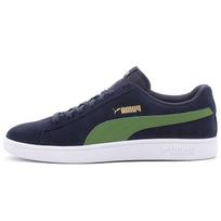 Puma Smash V2 Fabric Two-Layer Cowhide Synthetic Leather Balance Lightweight Low-Top Skate Shoes Unisex sneaker Blue Green 364989-35 36