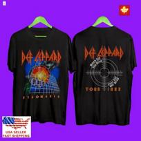 New Apparel 1983 Def Leppard Pyromania Tour Unisex Tee Merch Concert M