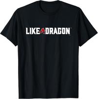 Like a Dragon & Yakuza White Logo T-Shirt L