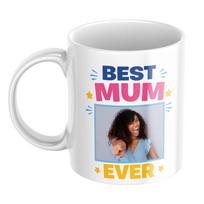 PERSONALISED Photo Mug Best Mum Ever Gift Mug For Her Mum Mother's Day Picture XXL