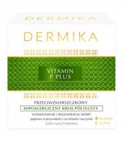 Dermika vitamin p plus przeciwzmarszczkowy hipoalergiczny krem półtłusty cera naczynkowa dzień/noc 50ml