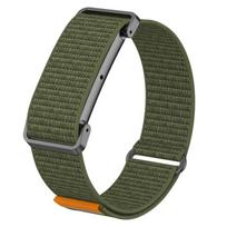 Nailono kilpinė apyrankė + Metalinis dėklas Google Fitbit Air Dėklui Kvėpuojanti Apyrankės Pakeitimas Sportinė Apyrankė Tinka Fitbit Air Apyrankei Fitbit Air žalia