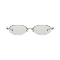 Gentle Monster Kota 02(GRM) Silver Yellow Unisex Eyewear ONE SIZE sidabras