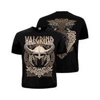 Valgrind Viking T-Shirt: Norse Warrior Helmet, Nordic Mythology Tee M