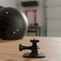 Helmet Camera Mount Wide Compatibility Adjustable Angle Flexible Base Holder for