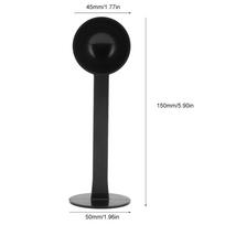 Integrated Tamper Coffee Bean Spoon Black Color Espresso Scoop Tool  For Tea Brewing