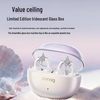 SANAG 2026 Clip-On Open-Ear Bluetooth Headphones