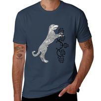 Rampant Celtic Knotwork Irish Wolfhound Tshirt Sport Basic Moisture Wicking Tee S