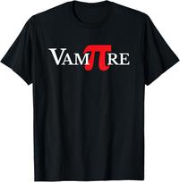 Vampire Pi Day Funny Math Gift Fun T-Shirt Unisex T-Shirt M