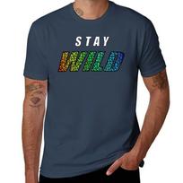 Stay Wild Exclusive Ben Azelart Tshirt Work Basic Short Sleeve Top S